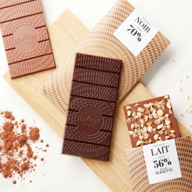 Lenôtre - Tablette chocolat noir amande