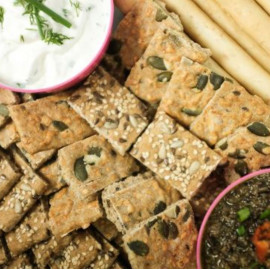 Planche de Crackers & Dips