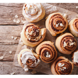 Goûter de Noël Gourmet - Petit pain à la cannelle et...