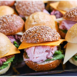 Cocktail Petits Fours - Mini Sandwich Bun