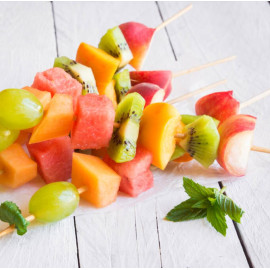 Brochettes de Fruits frais BIO - 24 Pièces