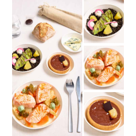 Plateau Elegance -  Saumon et Tajine de légumes