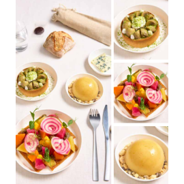 Plateau Elegance - Tofu et purée de potiron