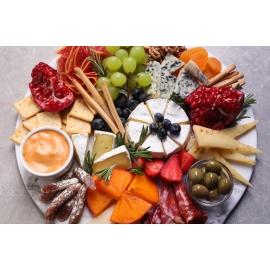 Planche apéritive - mixte - jaune